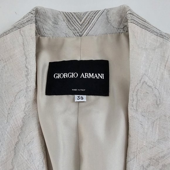 GIORGIO ARMANI Linen Blazer! - Picture 8 of 16